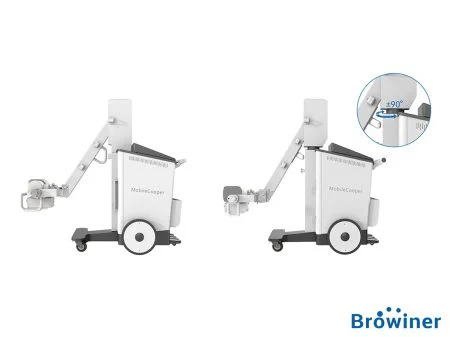 Rayos X Browiner Mobile Cooper. Comercializado en Colombia por B&E Ingeniería Médica.