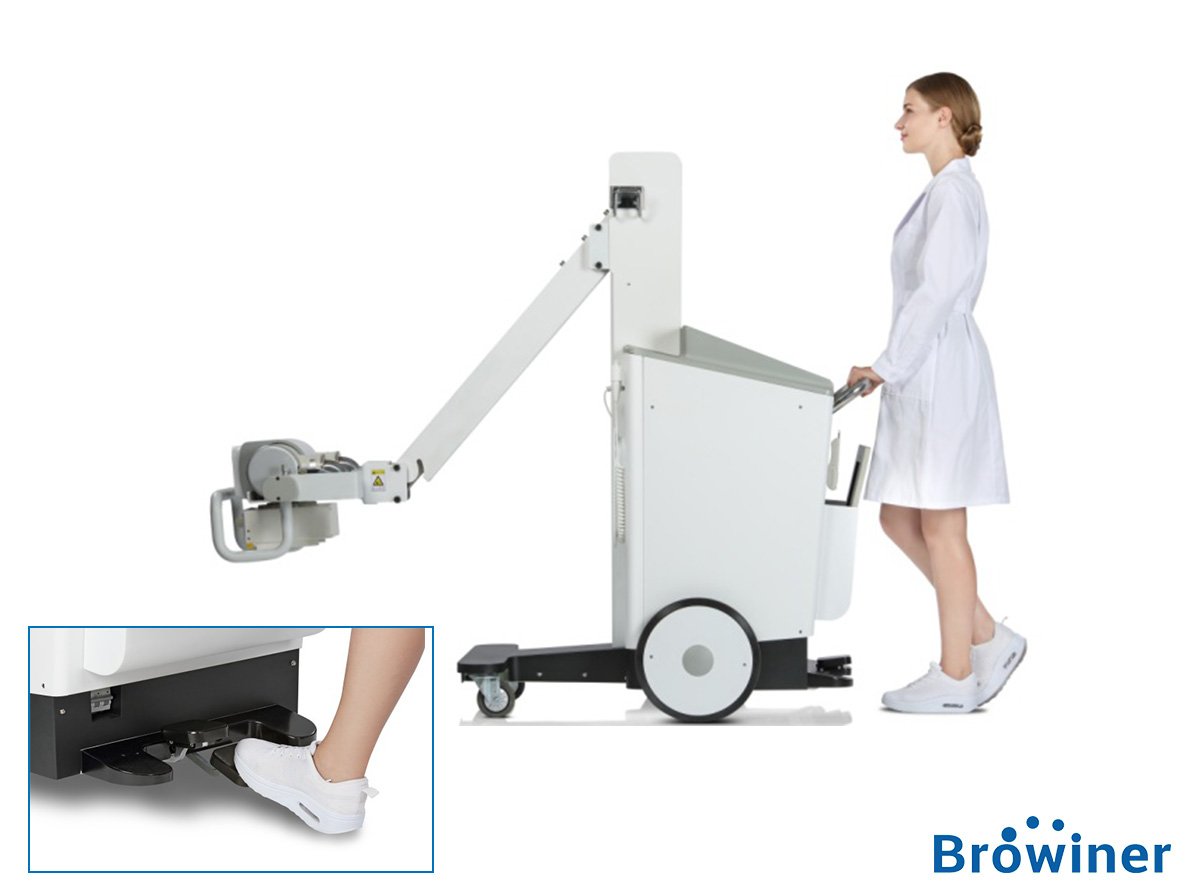 Rayos X Browiner Mobile Cooper. Comercializado en Colombia por B&E Ingeniería Médica.