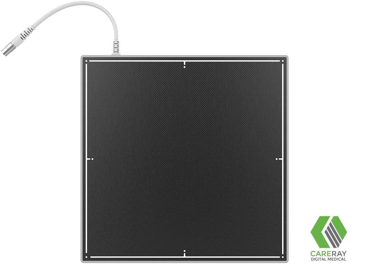 Equipo Flat panel para imágenes diagnósticas Careview 1800Le de la marca Careray. Comercializado en Colombia por B&E Ingeniería Médica.