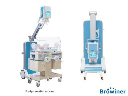 Rayos-X Portatil Emer Neo DR de la marca Browiner. Comercializado en Colombia por B&E Ingeniería Médica.